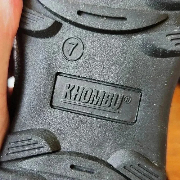 Khombu Iris Winter Snow All Weather Ankle Boots Black Size 7 M - Picture 12 of 15